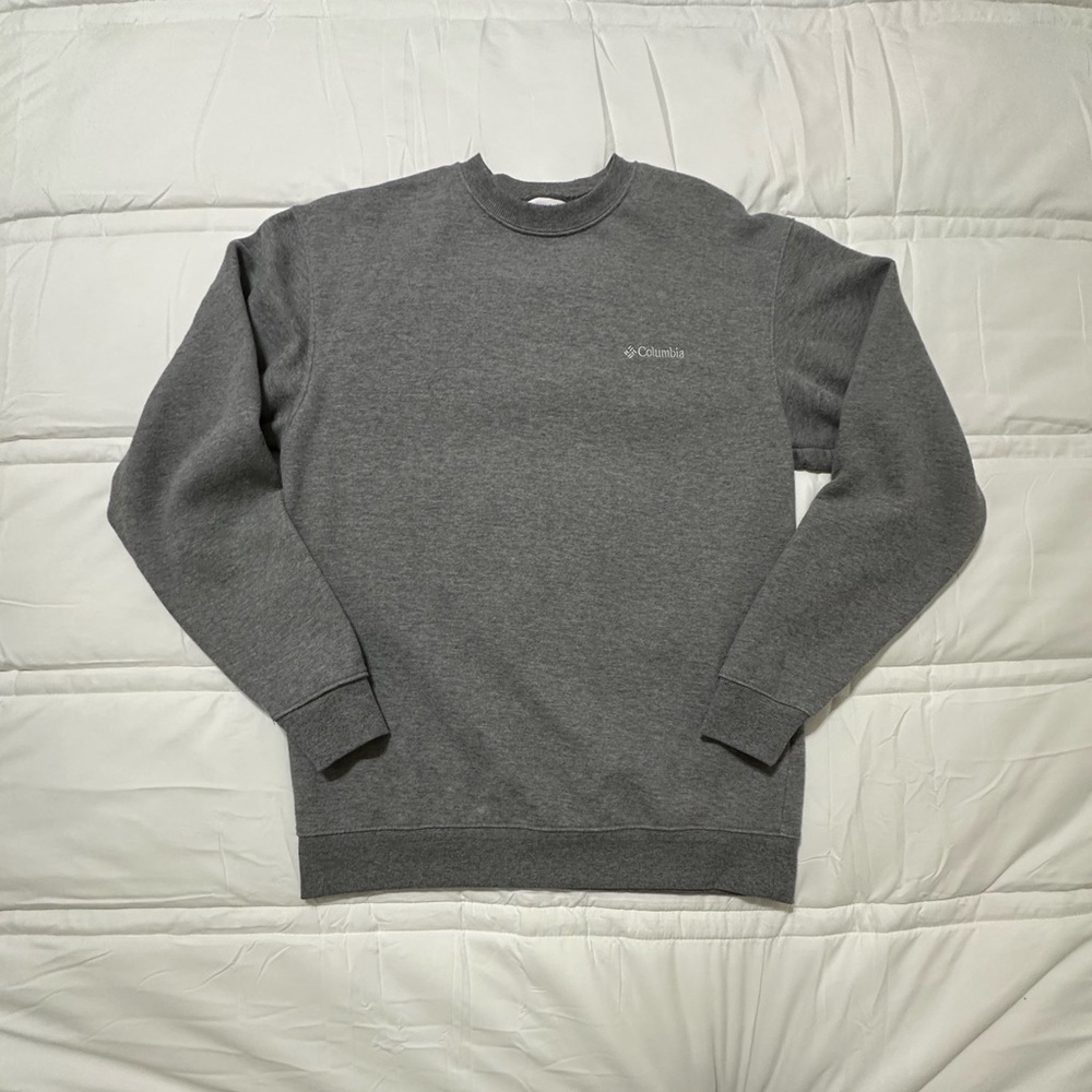 Columbia Men's Charcoal Crewneck Sweater